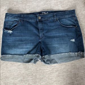 American Threat stretch shorts size 18